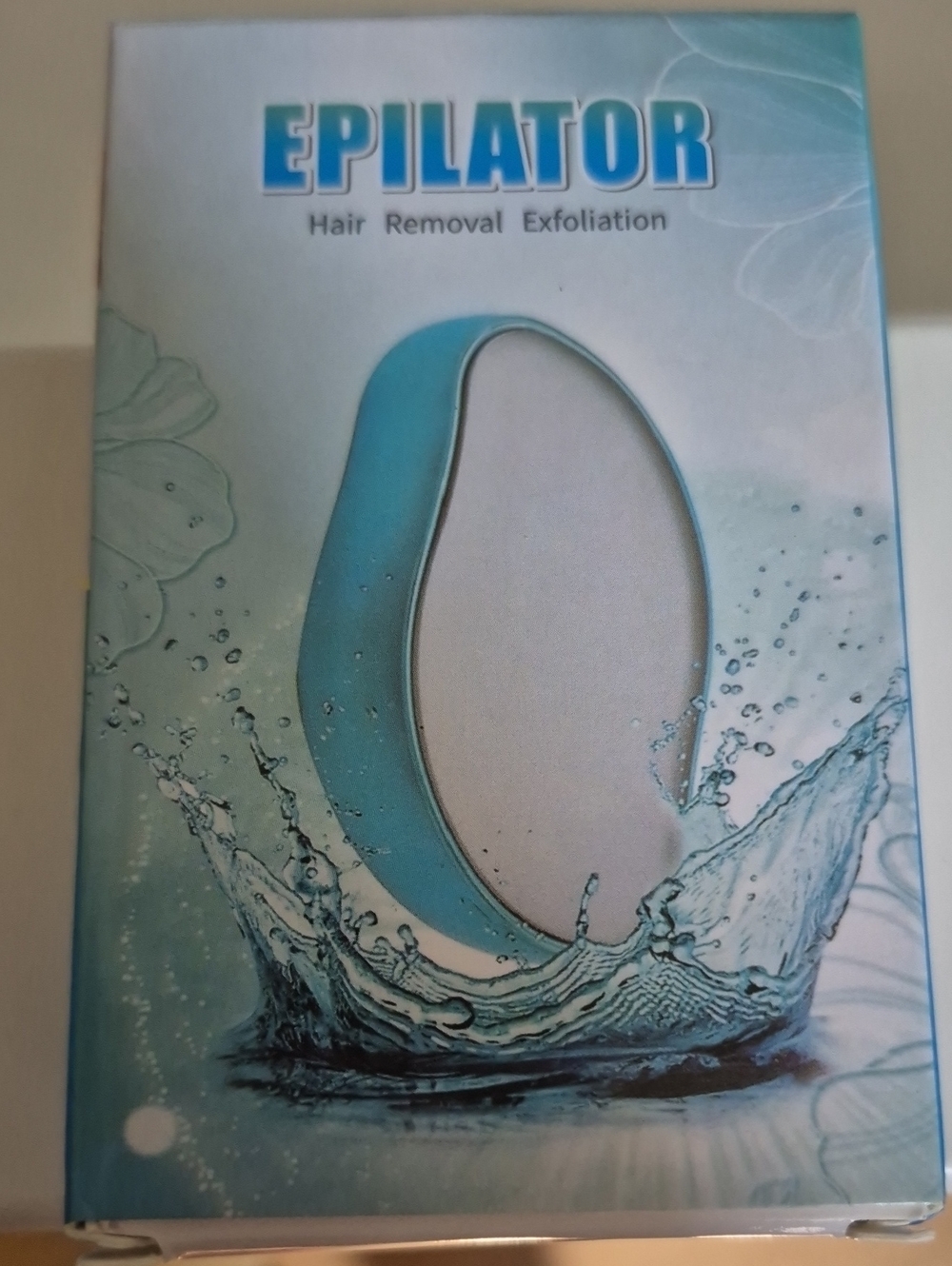 Blue Hair Removal & Exfoliation Device